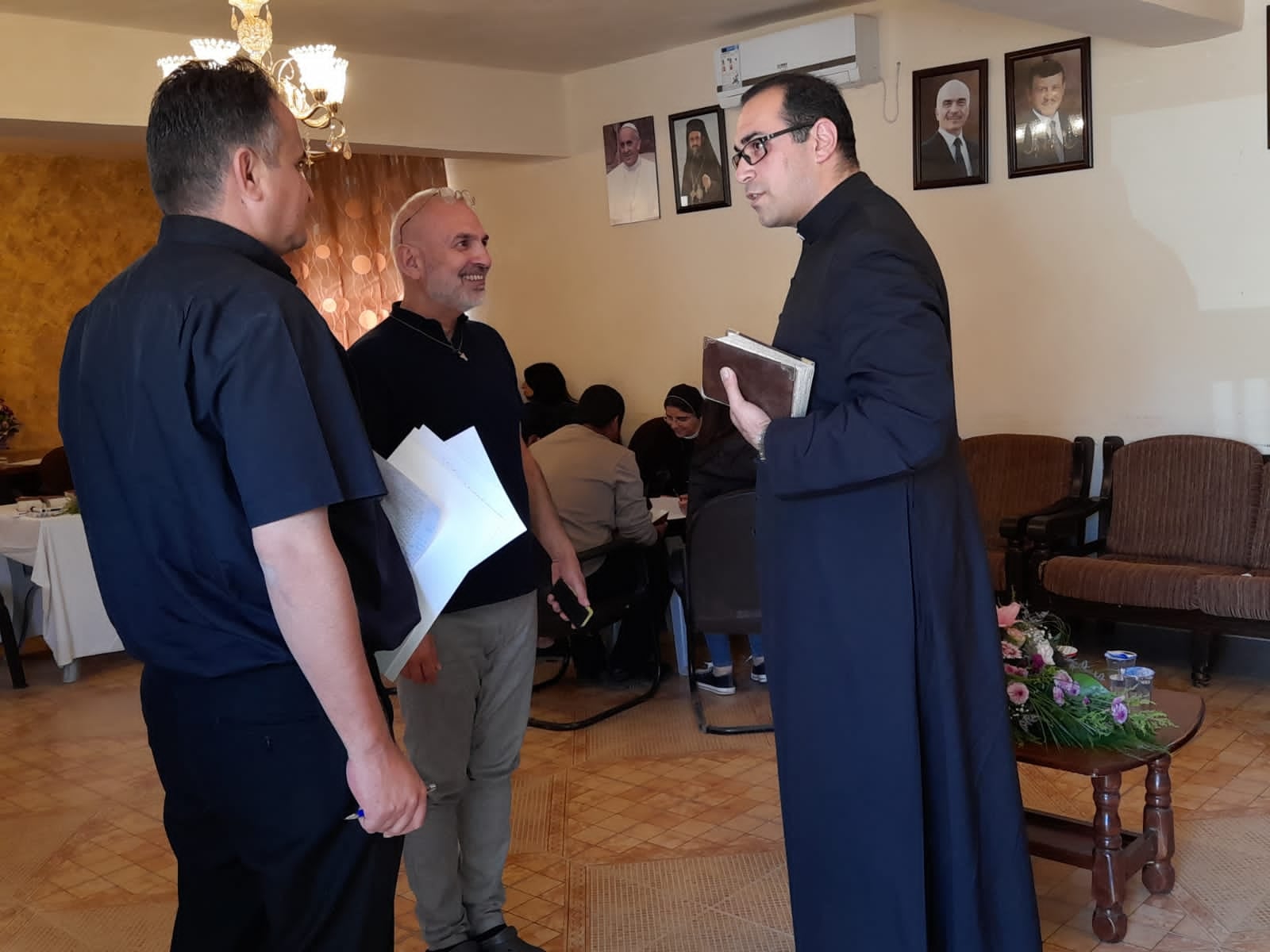 نقلا عن صفحة الاب زكي صادر Session Biblique - Jordanie Octobre 21